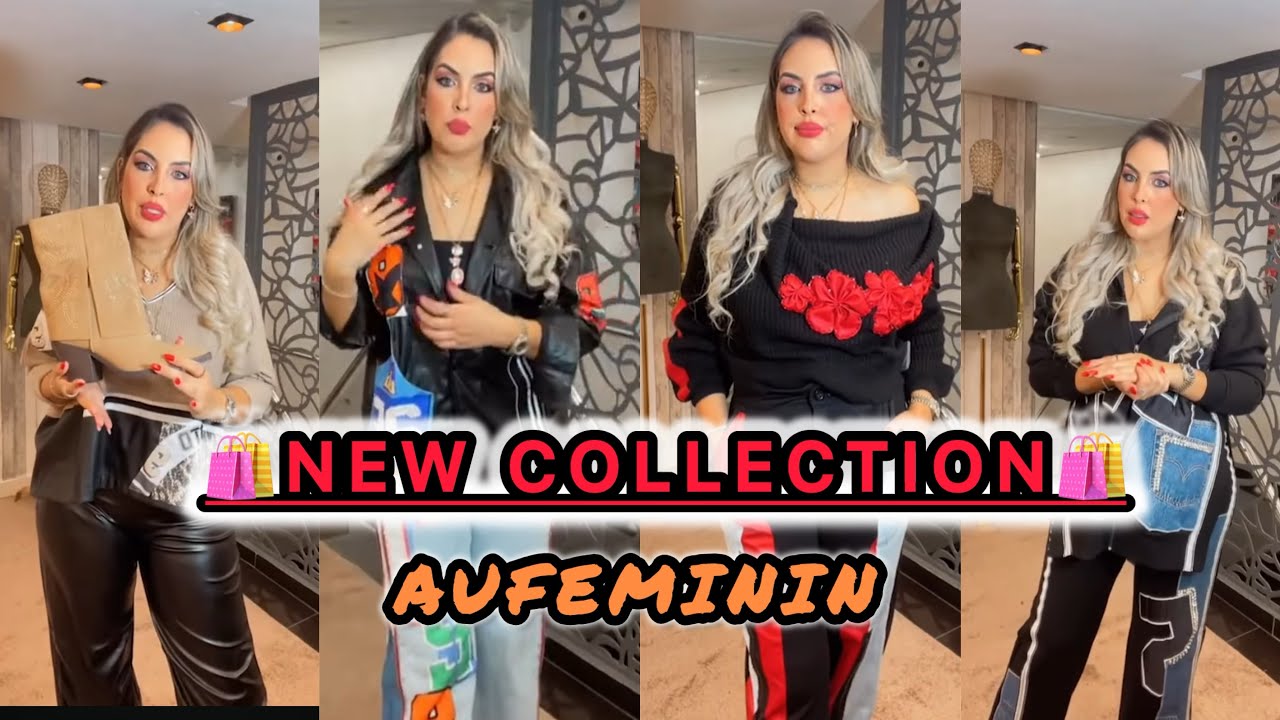 NOUVELLE COLLECTION 🔥 chez aufeminin by soukaina🛍️👗