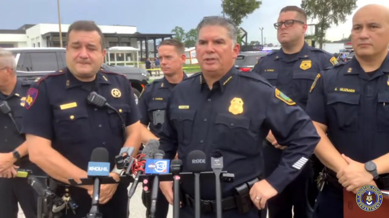 Media Briefing: Fatal Shooting of Deputy Constable at 8900 Richmond I Houston Police