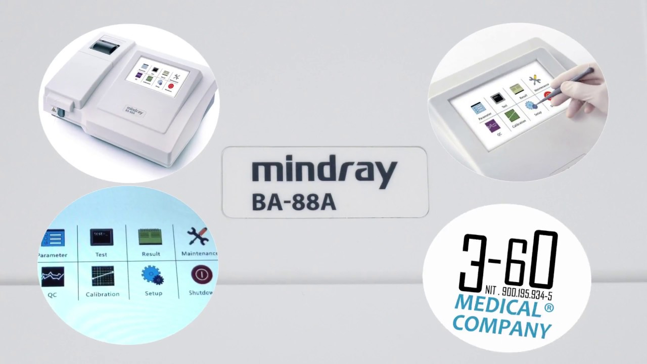 3-60 MEDICAL COMPANY CAPACITACIÓN mindray BA-88A