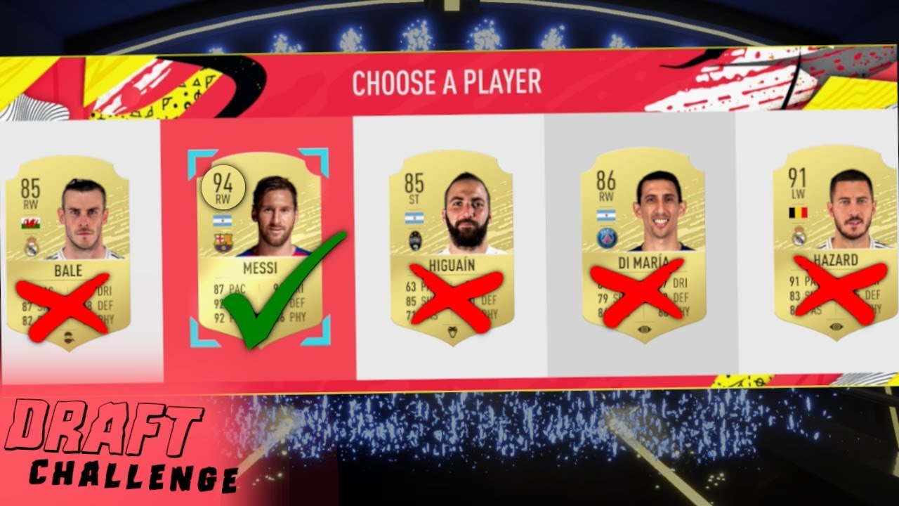 BERU JEN NEJVYŠŠÍ RATING! [FIFA 20 DRAFT]