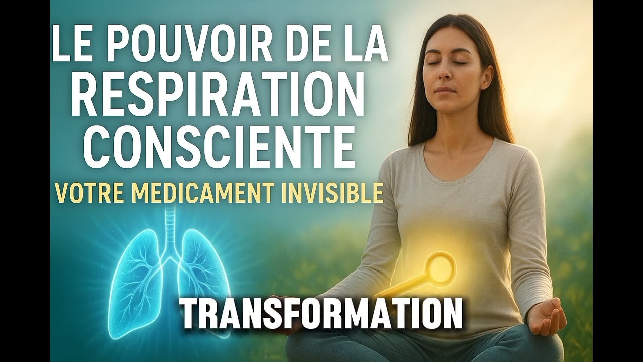 Le pouvoir cach&eacute; de la respiration consciente: l'outil anti-stress puissant.