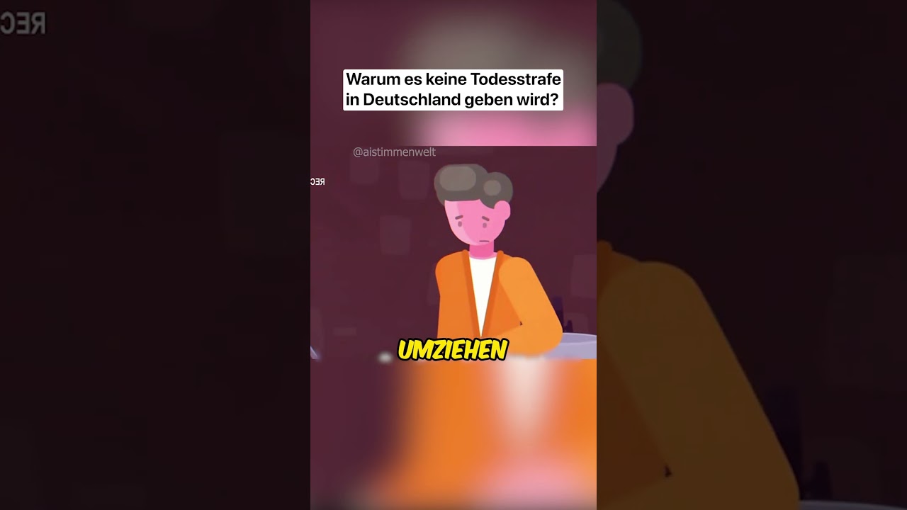 Sollte es die Todesstrafe auch in Deutschland geben?
