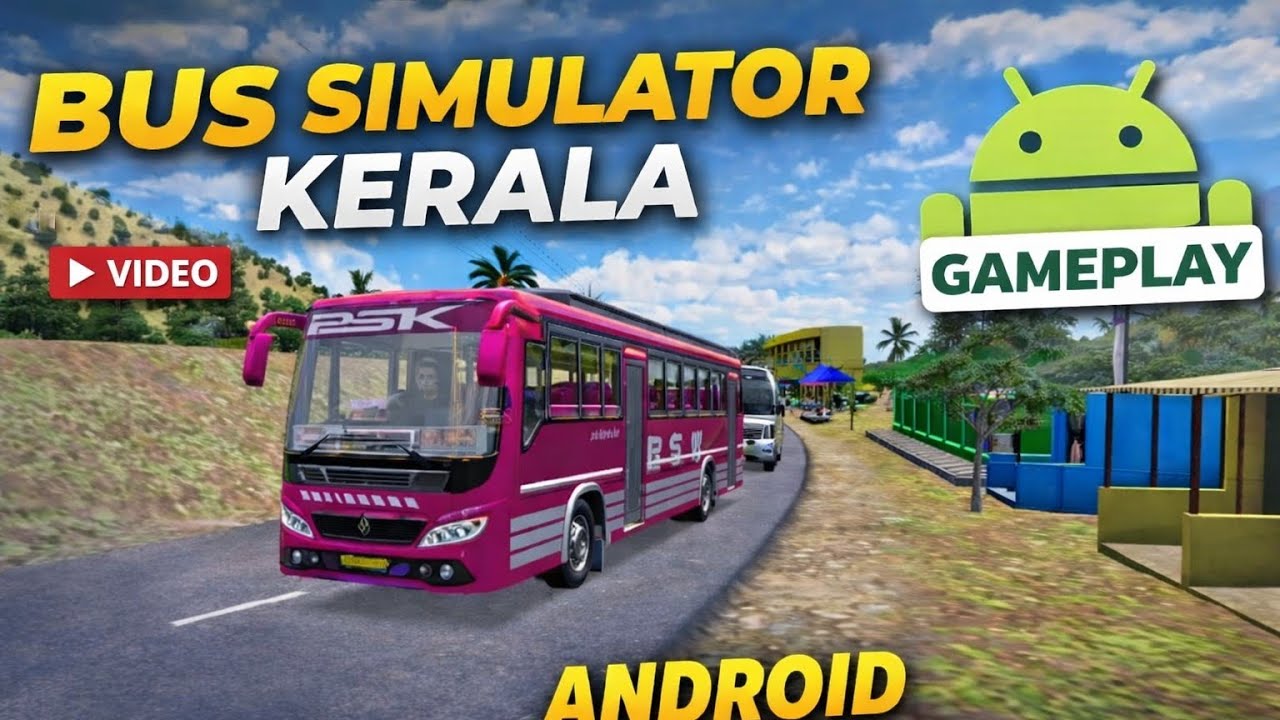 Bus Simulator Kerala Gameplay Part 8 | Android Bus Driving Game