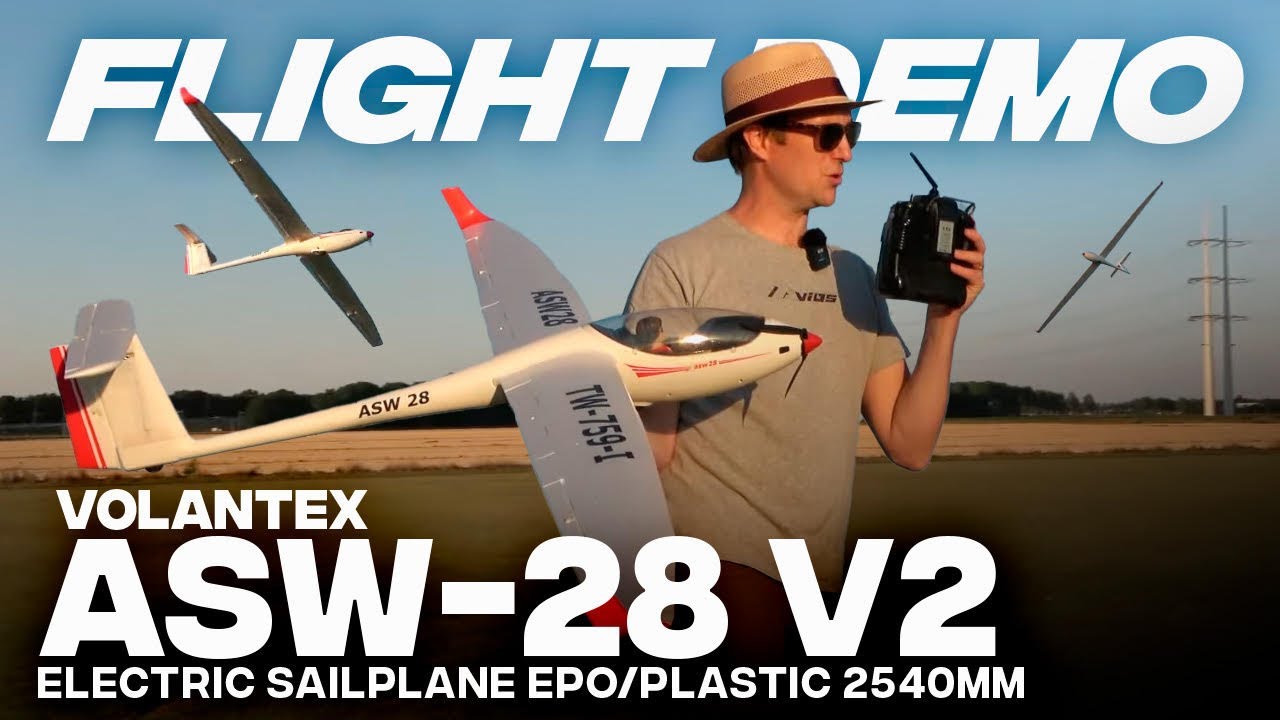 Flight Demo - Volantex 759-1 ASW28 V2