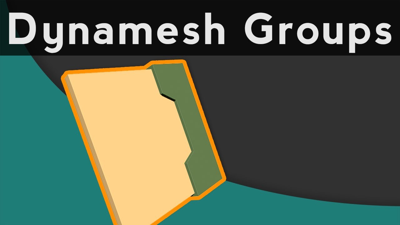 050 ZBrush Dynamesh Groups