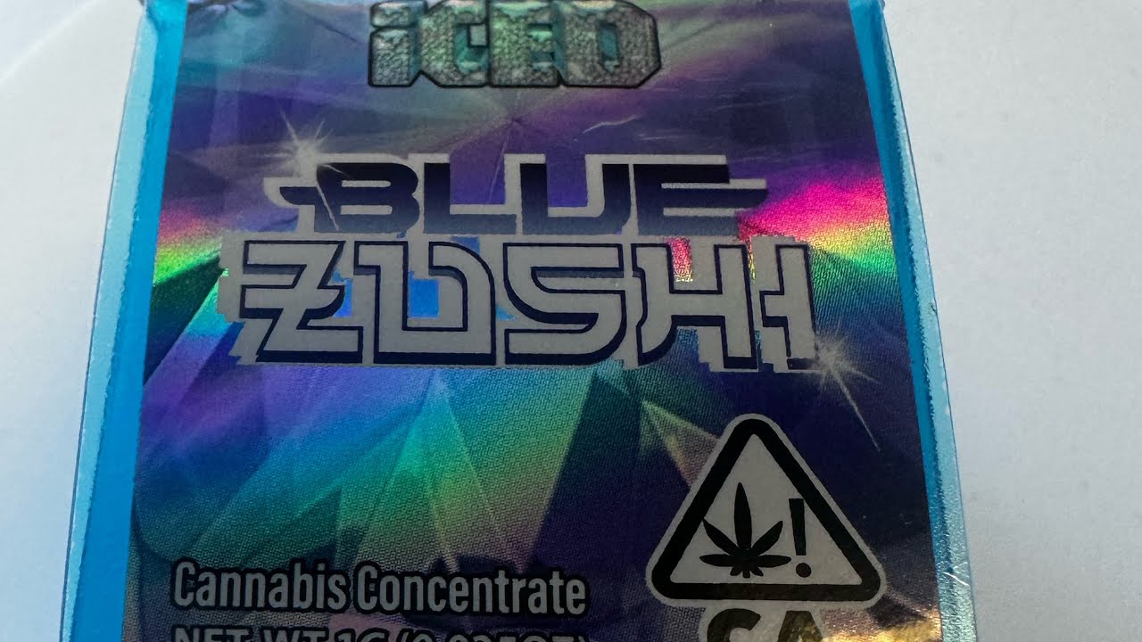 Iced Blue Zlushi Sugar Diamonds 💎 