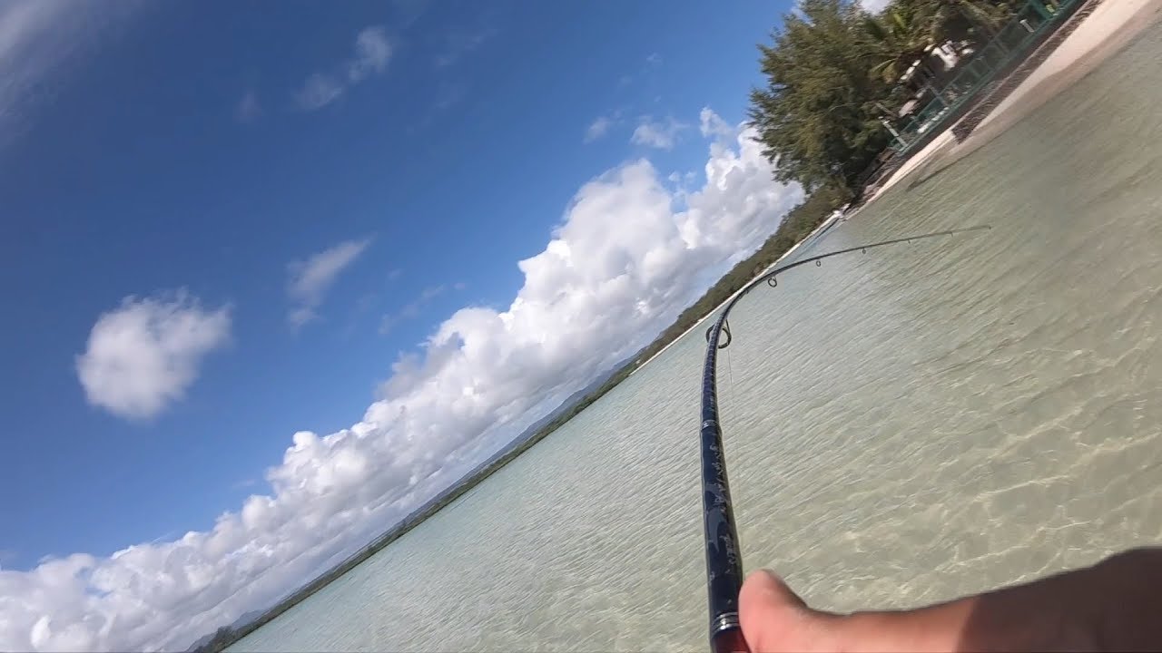 ep#2- Shore casting at rocky places-(Fishing in Mauritius)