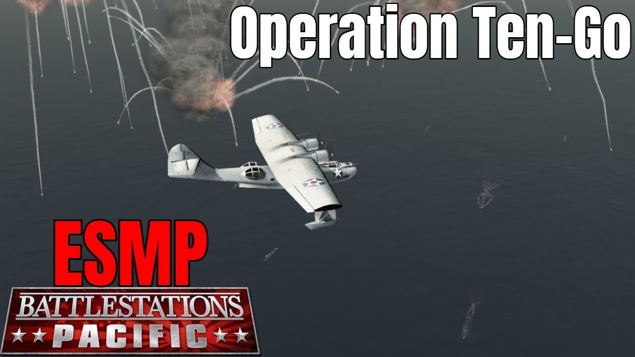 Battlestations: Pacific: Empires Strike Mission Pack Walkthrough - Operation Ten-Go | 1440p