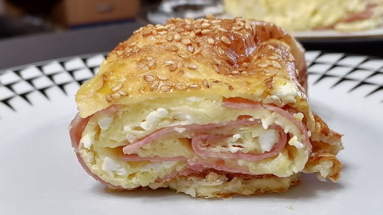 Brza pita sa šunkom i sirom! Ovu pitu stalno pravim, svi je obožavaju, i traže mi recept!
