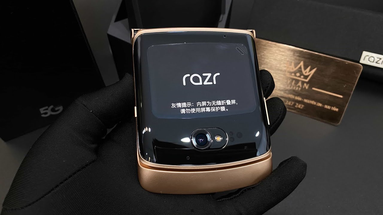 Motorola Razr 5G Gold