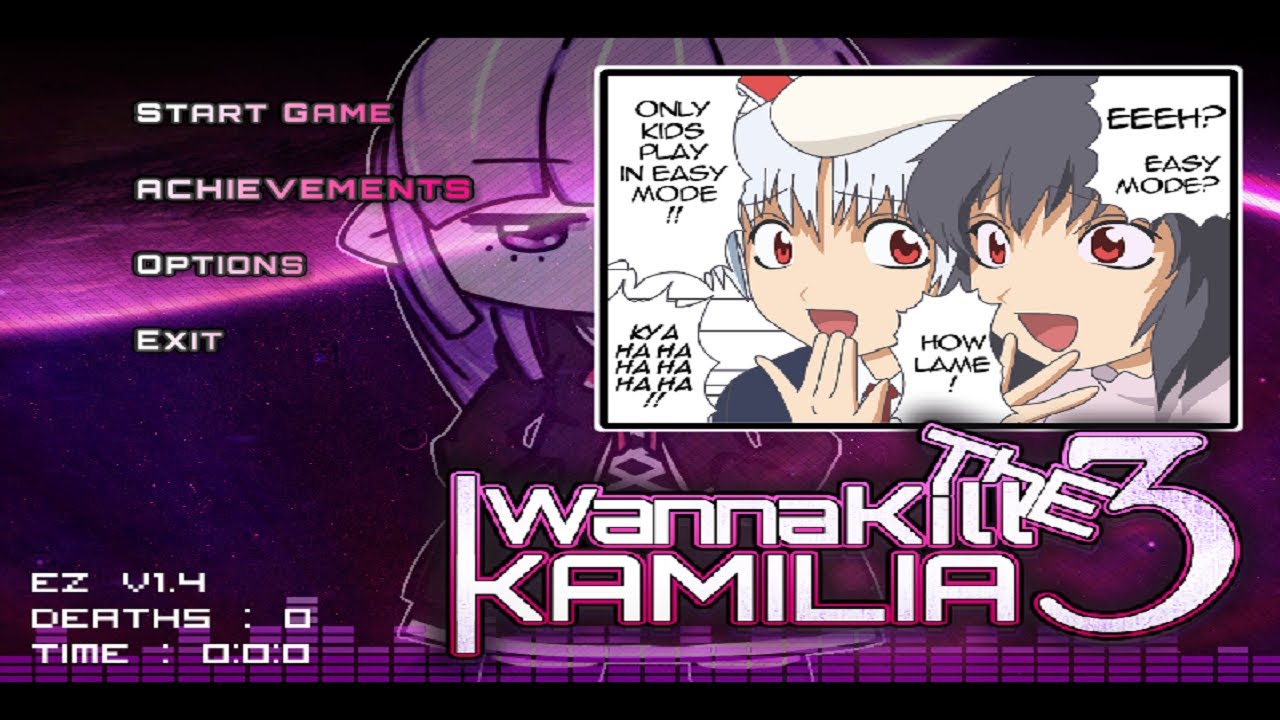 #1【I Wanna Kill The Kamilia 3 EZ Ver1.4】Stage1～2【本家Kamilia3ではありません】