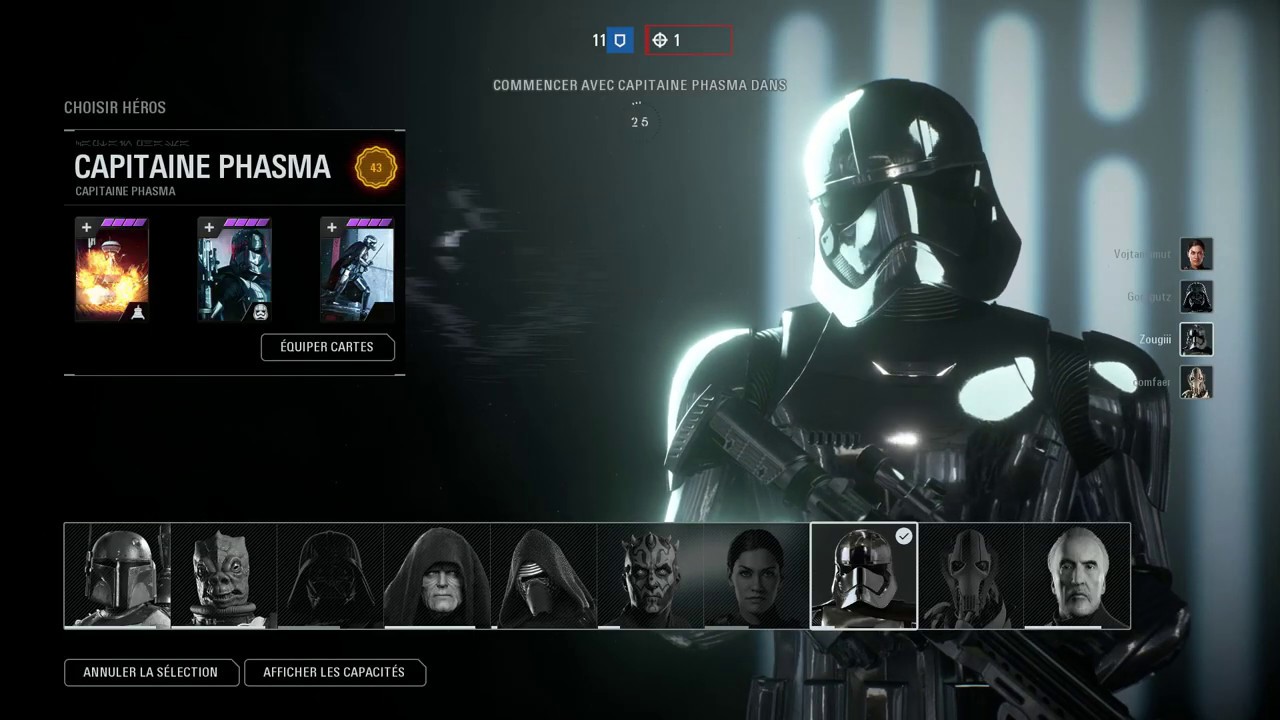 Phasma without her cape skin glitch