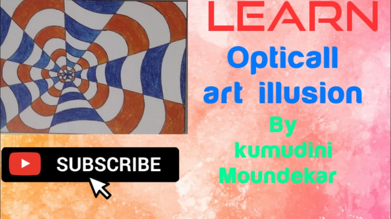 Opticall art illusion 4rth std