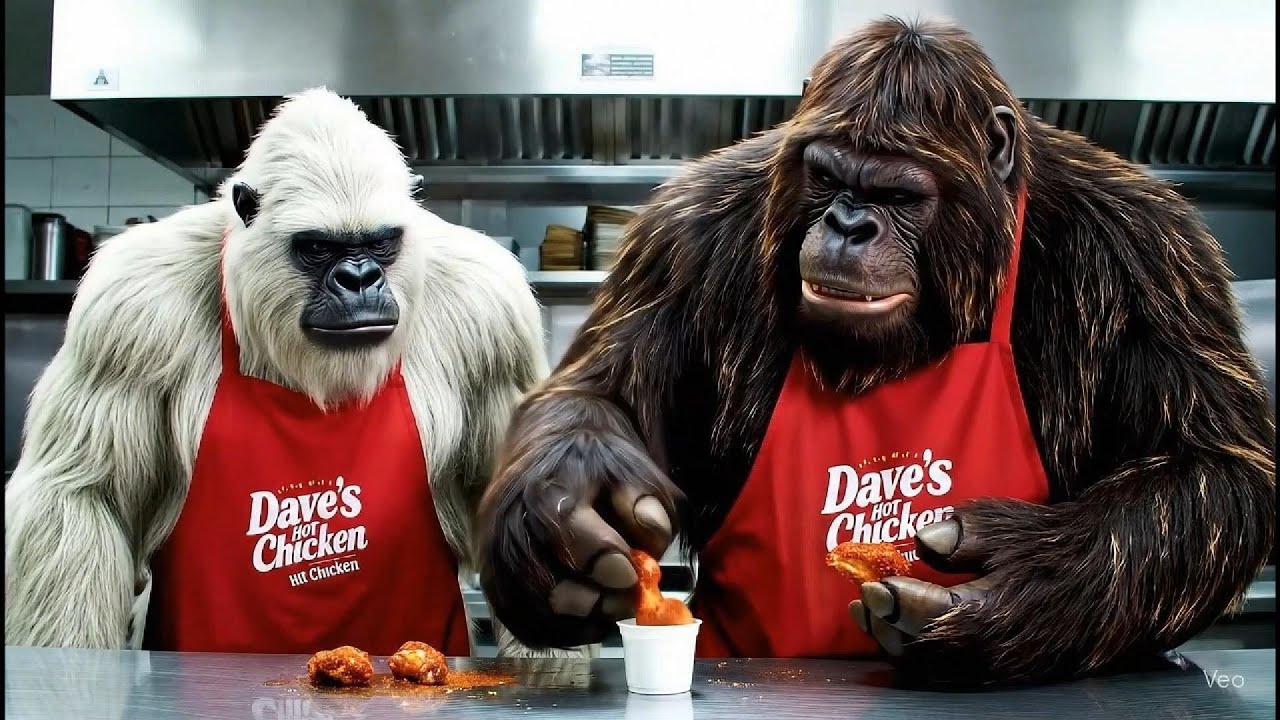 Bigfoot & Yeti's Fast Food Mukbang Compilation