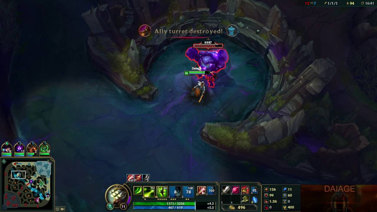Master Yi 1v1 Kayle - DAIAGE