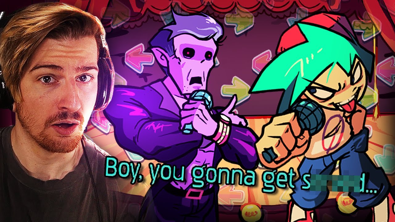 FNF WITH LYRICS!? YEAH & BF SPITS NASTY.. (also 100% every song) | FNF Funkadelix
