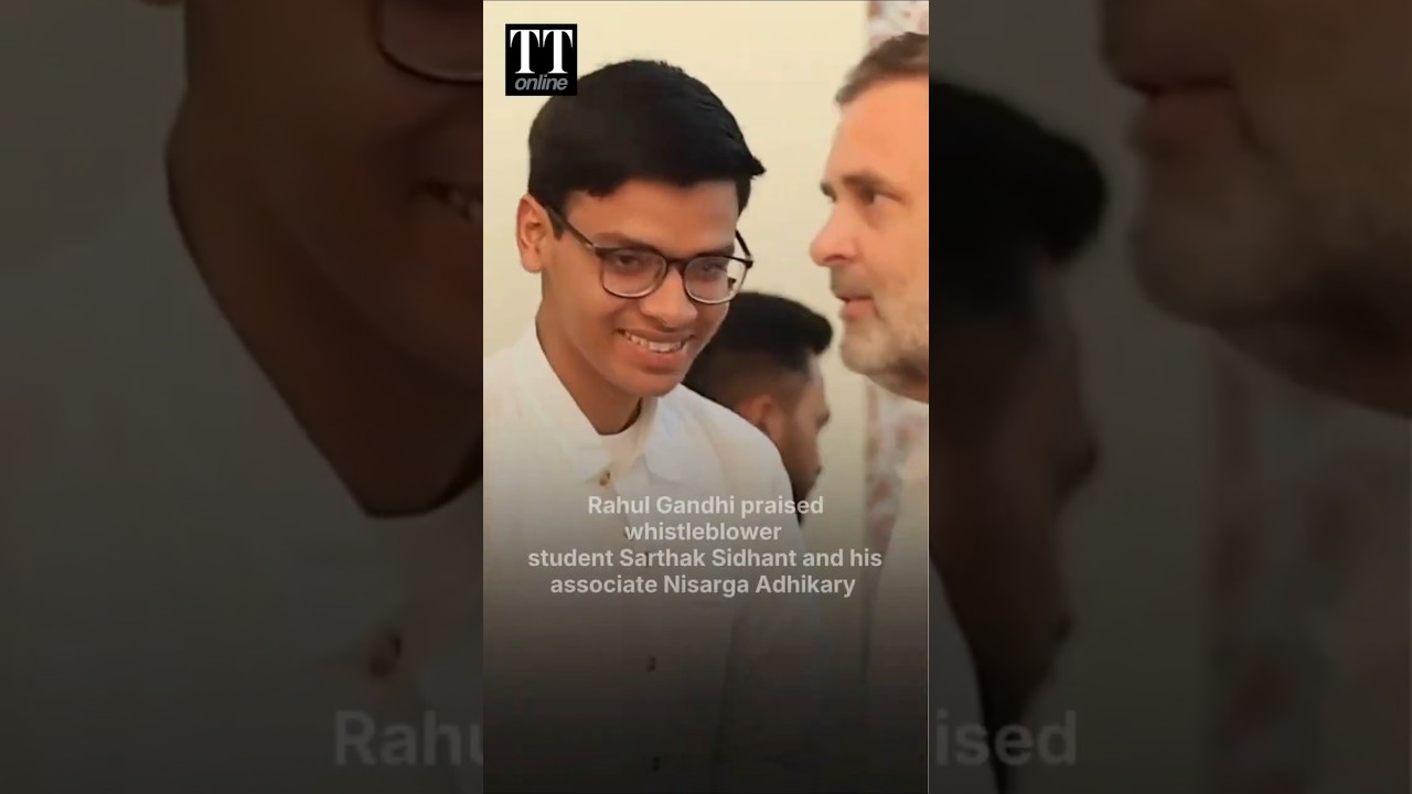 &ldquo;Our Responsibility to Make India Better&rdquo;: Sarthak Sidhant Meets Congress Leader Rahul Gandhi