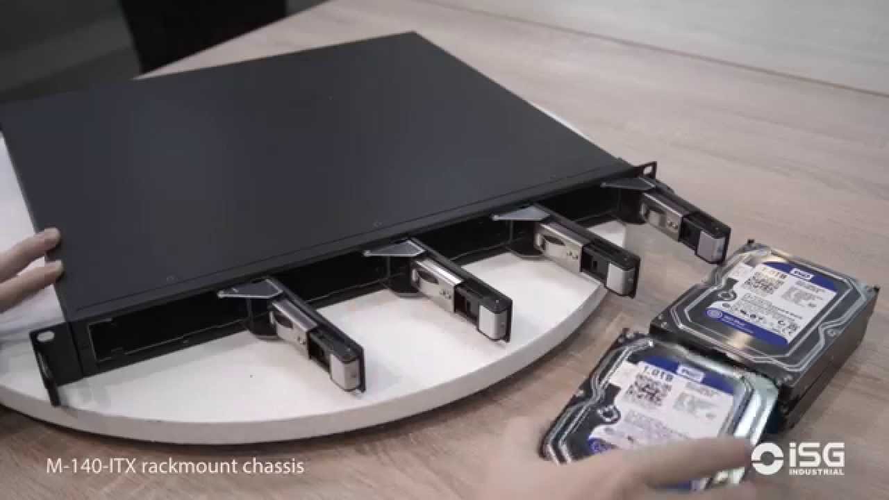 How to build a NAS with the iSG Industrial M-140-ITX 4x 3.5