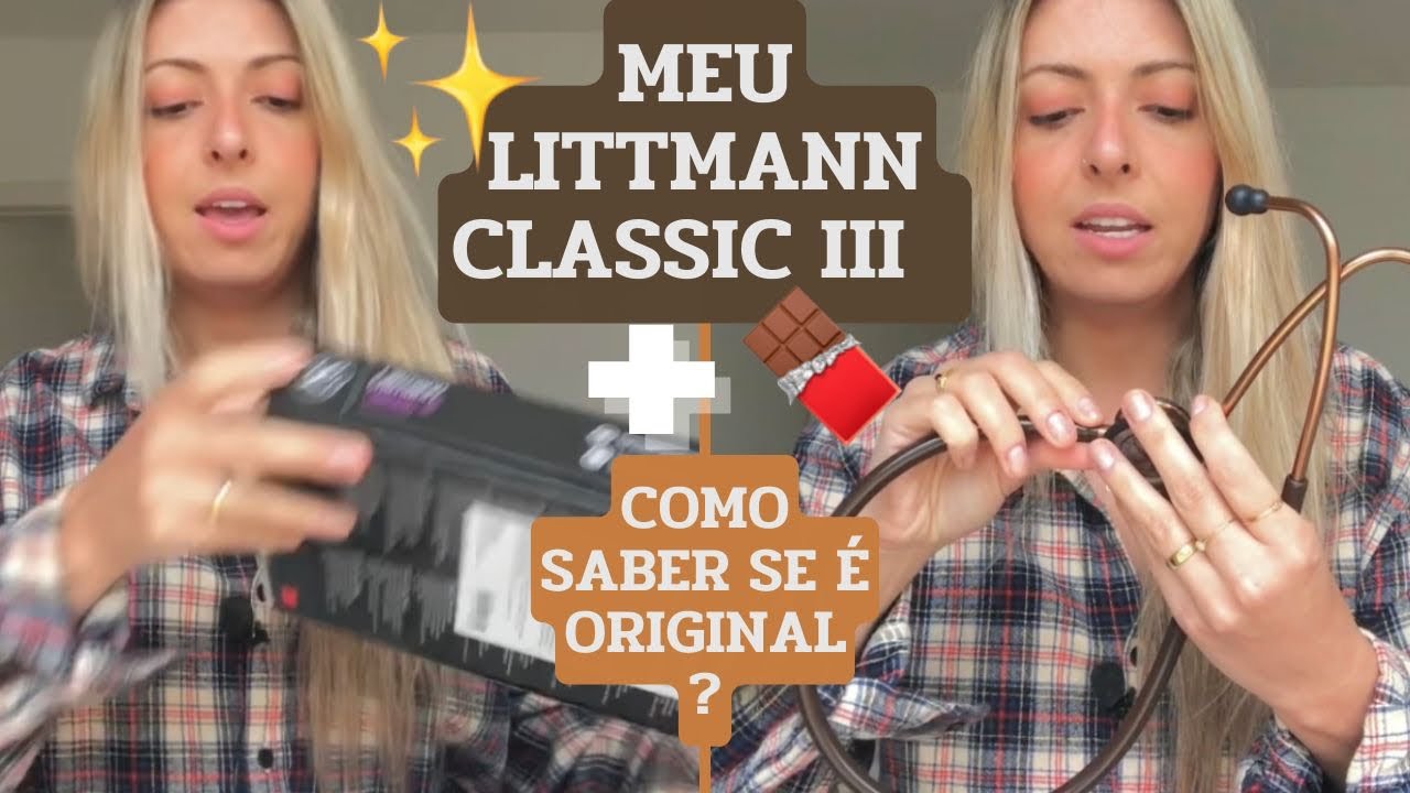 Unboxing LITTMANN CLASSIC III🩺🤩 Resenha estetoscópio + Como saber se é original?
