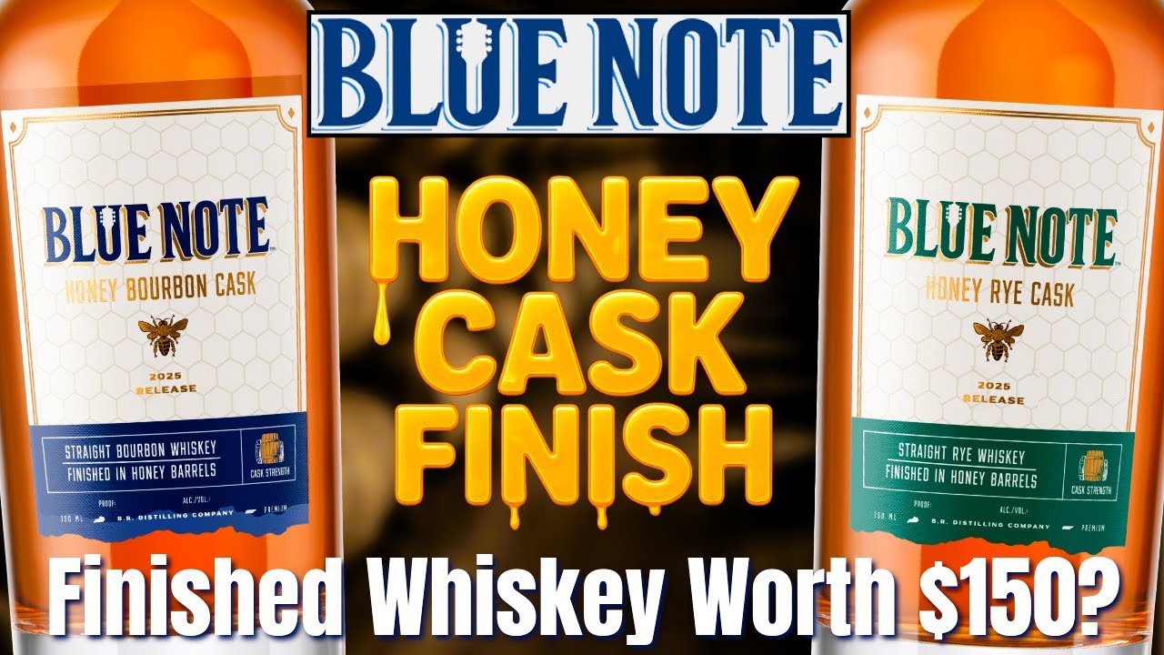 Blue Note Honey Cask Bourbon & Honey Cask Rye 2025 Review | Worth Secondary Prices!?