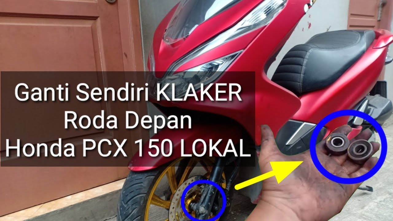 Ganti Klaker/klaher/bearing Roda depan, Honda PCX 150 Lokal #share #info #pcx150 #tutorial #review