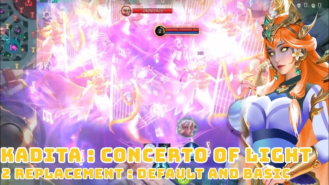 [Collab] Kadita Concerto of Light : Default and basic ♪|♪ Full effect script ♪|♪  `Pharsa's_Domainn`