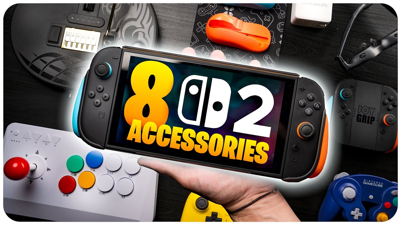 8 Nintendo Switch 2 Accessories You NEED To See!