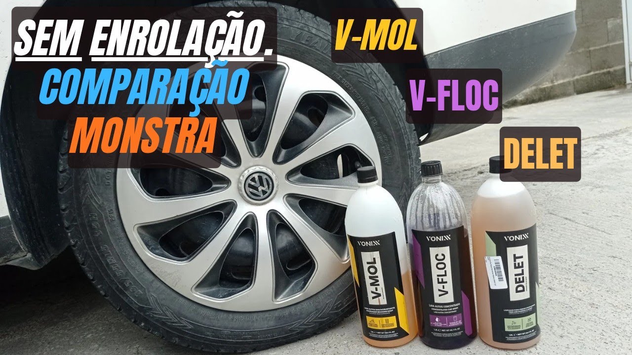 Comparação Monstra: Delet / V-MOL / V-Floc Vonixx #delet #v-mol #v-floc #viral #trend