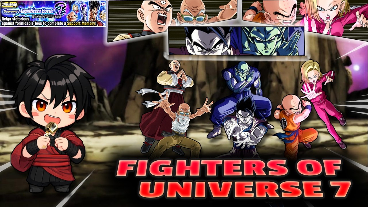 STAGE GODURIOSO⚔️FIGHTERS OF UNIVERSE 7🌍SUPREME MAGNIFICENT BATTLE (RE)✨