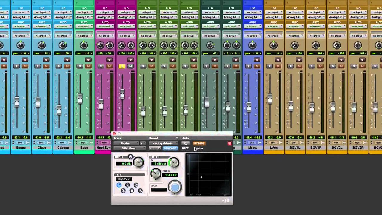 Como Usar Un Filtro Paso Alto (HPF) - Audioproduccion.com