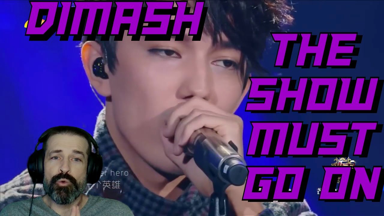 Gamer IN AWE of DIMASH! || Dimash - The Show Must Go On Reaction