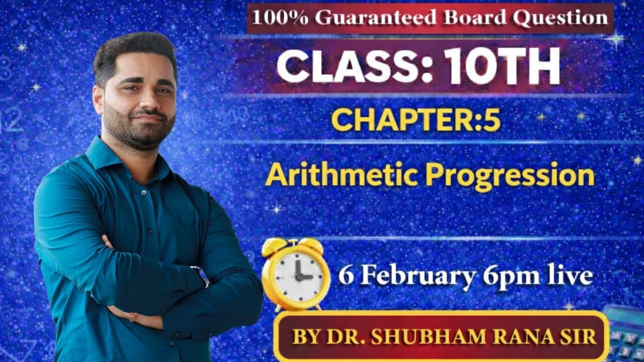 Class 10 Chapter 5 Arithmetic Progression