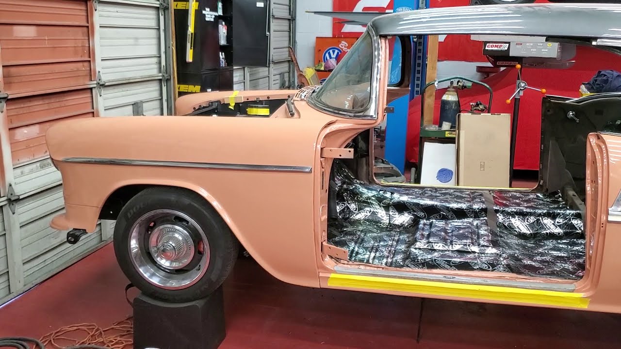 1955 Chevrolet Bel Air Hardtop update from the Multimedia Garage.