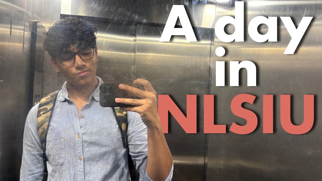 A Day in the life at NLSIU Bangalore as a first year  student 