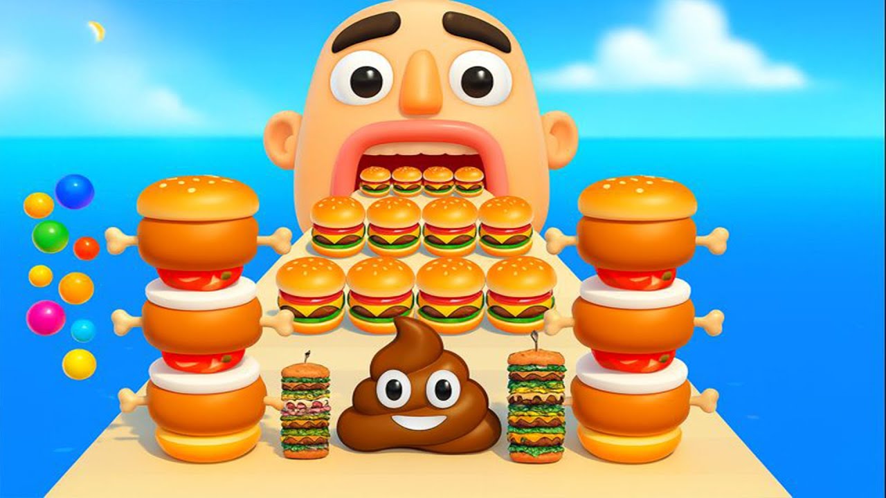 Sandwich Runner - SpeedRun All Levels Gameplay Walkthrough Android,ios New Update 22279
