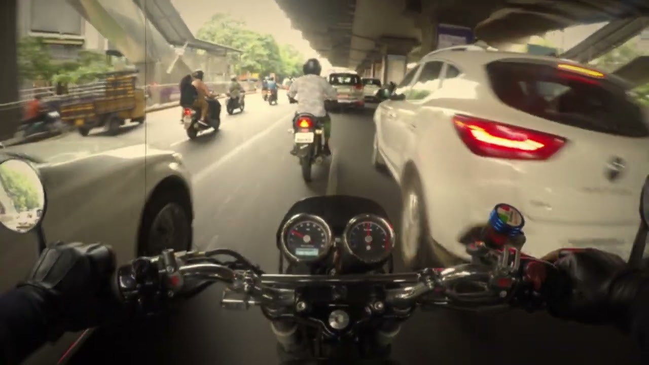 Conquering Hyderabad Traffic on a 650cc Beast! | Real-World City Ride
