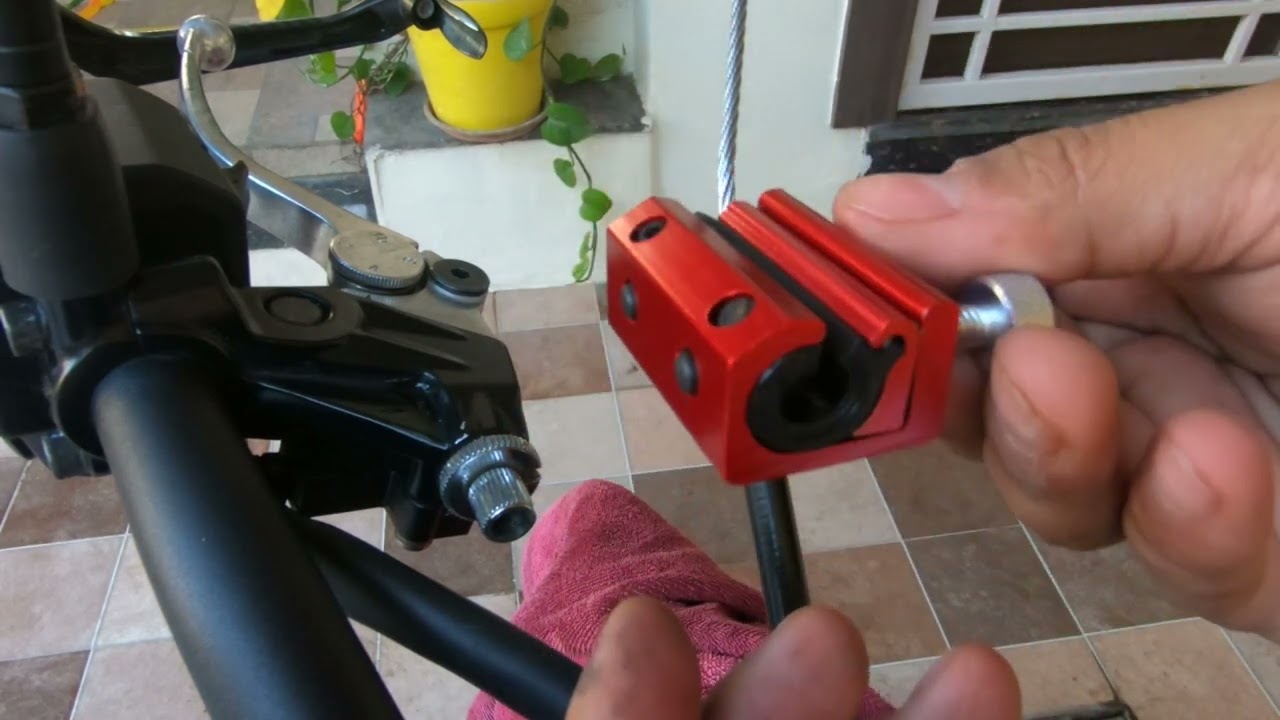 DIY Motorcycle Care: Step-by-Step Clutch Cable Lubrication Tutorial