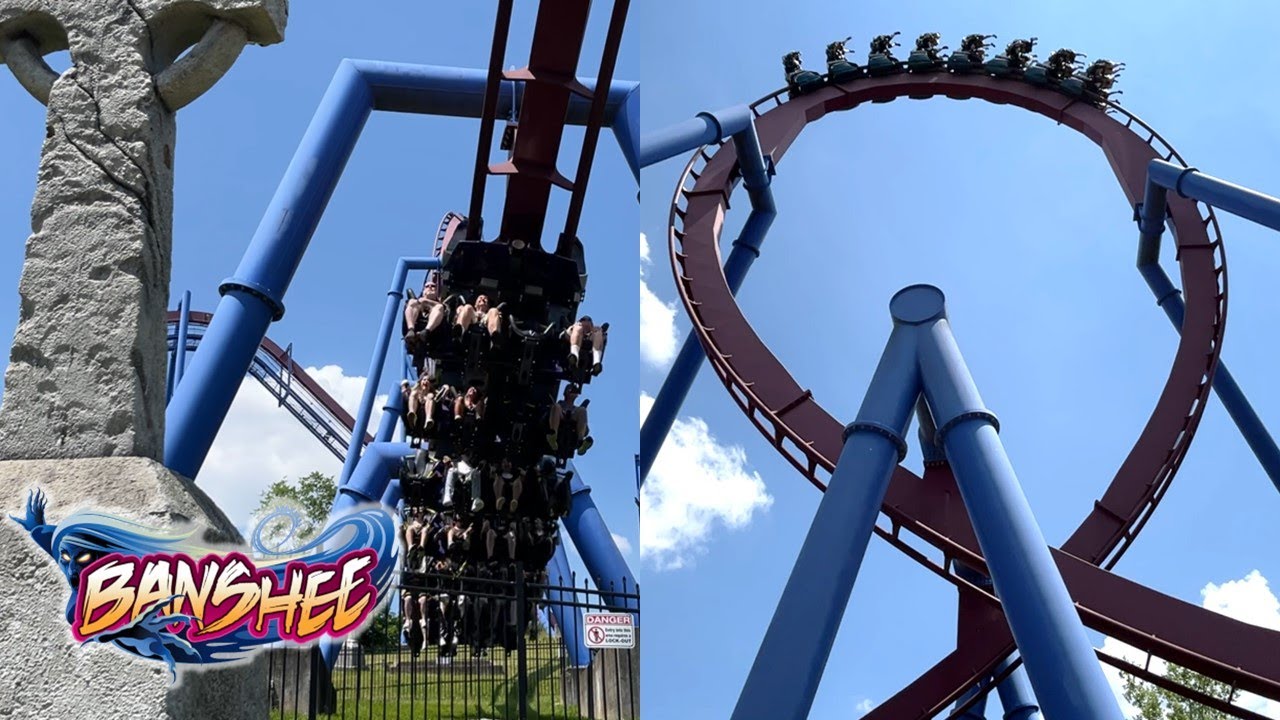 Banshee at Kings Island Behind The Scenes Tour