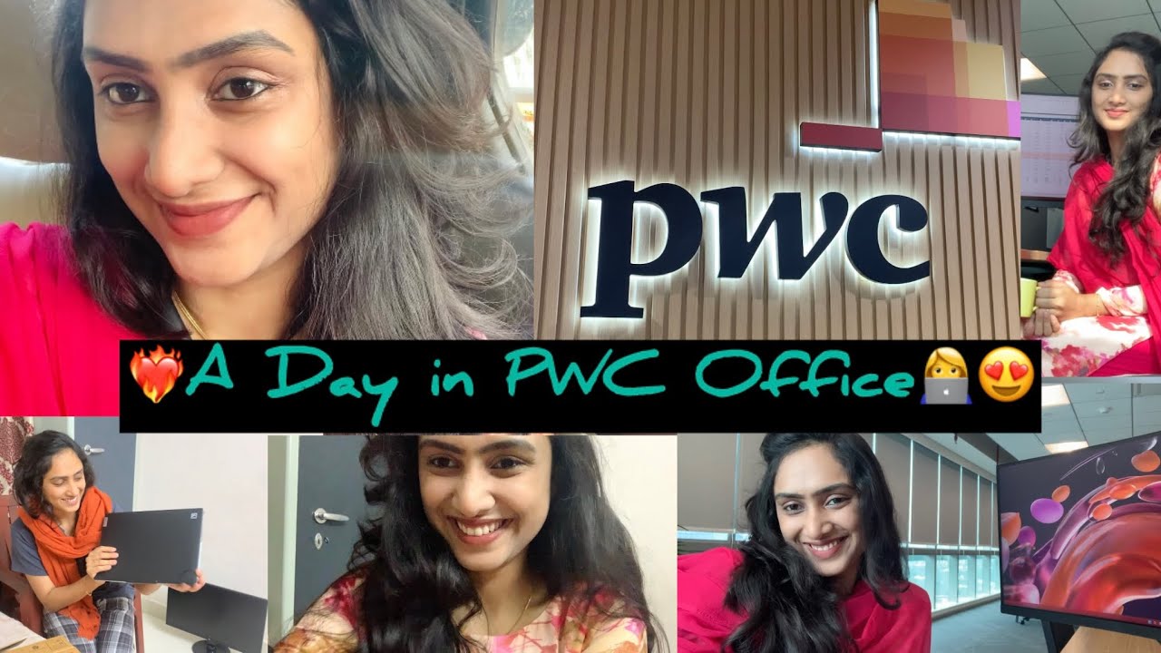 Lets Get Ready With Me To Office❤️‍🔥My Pwc Story👩‍💻📈🧿Pwc Infrastructure🏢Unboxing New Office Laptop💻💕