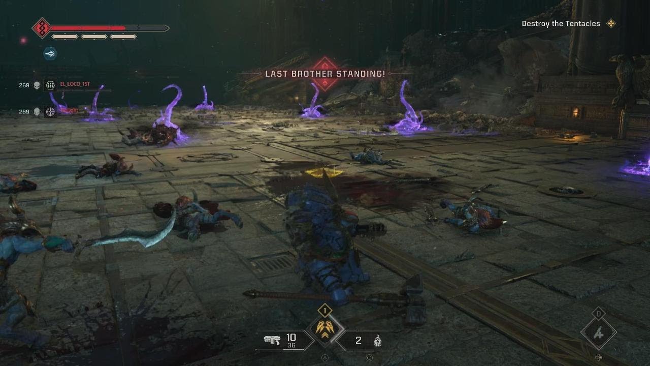 Warhammer 40000: Space Marine 2 Clutch moment in Vortex!