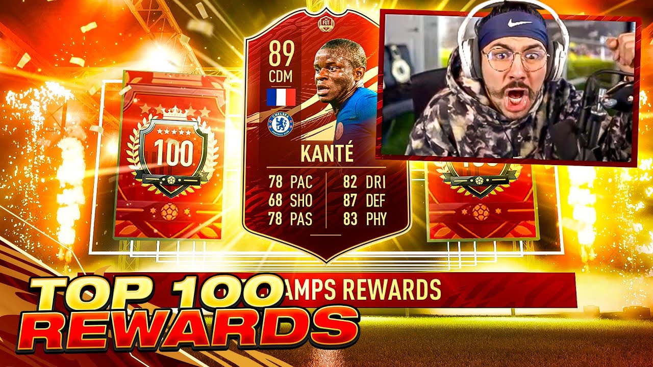 30-0 TOP 100 REWARDS!! RED INFORM KANTE PACKED!! FIFA 21