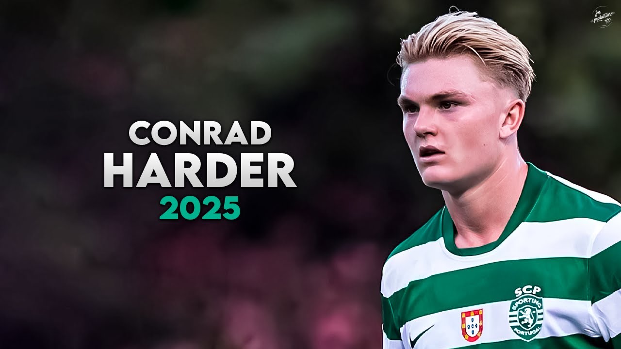 Conrad Harder 2025 - Amazing Skills, Assists & Goals - Sporting CP | HD