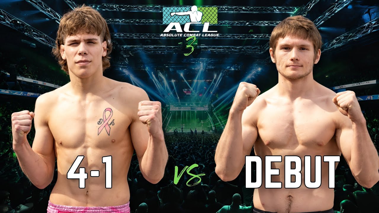 4-1 vs Debut | Liam Aunan vs Matthew Willse  | Absolute Combat League 3