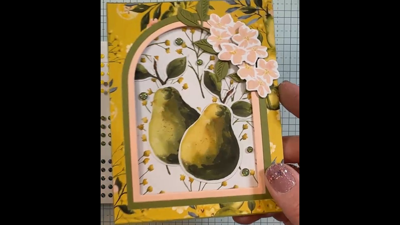 03/11/26 My arched trifold card--and then, let's talk Stampin' Up! colors! It's fun to guess!
