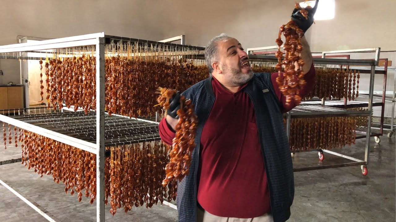 Şiresi Kıvamında Cevizli Sucuk