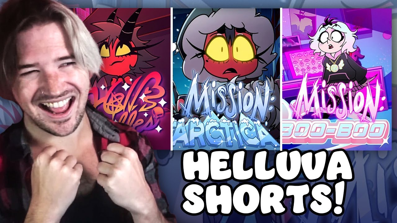 The new one is NUTS! | REACTION | HELLUVA BOSS SHORTS
