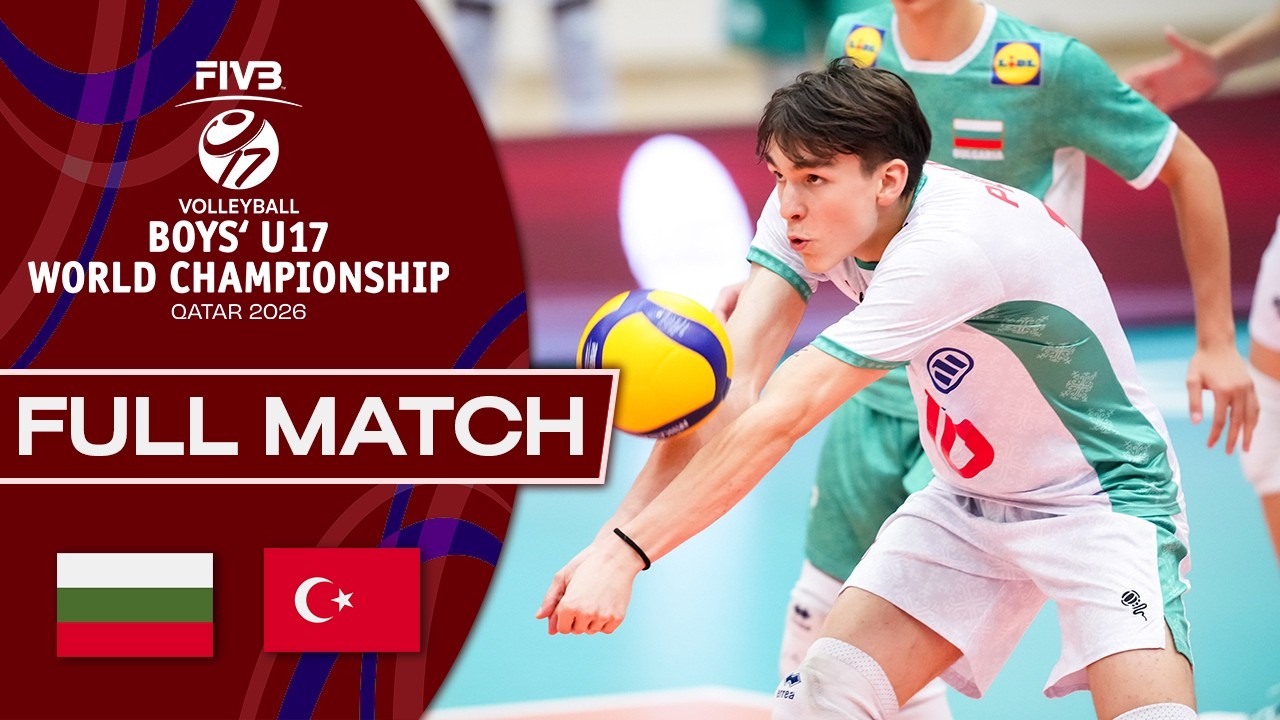 Bulgaria vs. T&uuml;rkiye - Pool Play | Boys' U17 World Championship - 2026