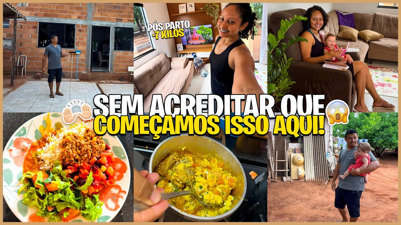 MOZIM COLOCOU A MÃO NA MASSA‼️EU CONSEGUI😭 PERDI 7KG EM 30 DIAS PÓS PARTO