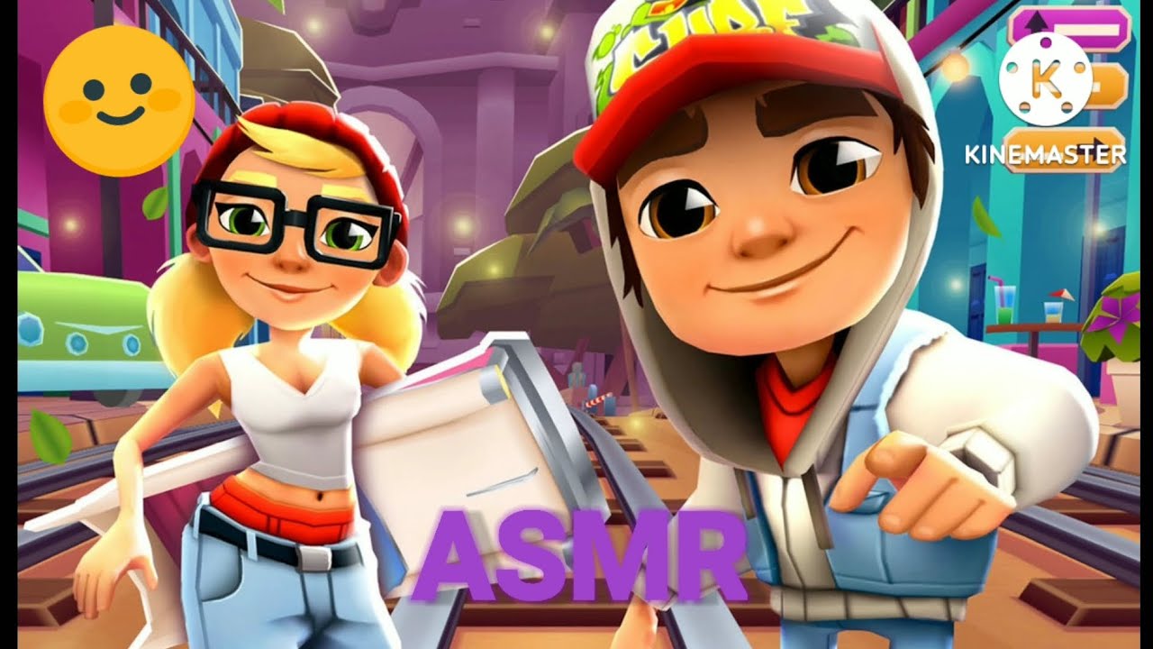 ASMR jogando Subway Surf até você dormir 😴