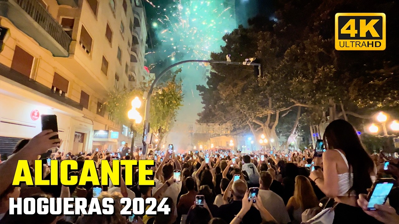 Experience Hogueras 2024: Spectacular Burning Figures & Fireworks in Alicante